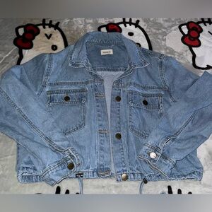 Mono B Cropped Denim Jacket